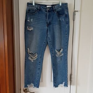 KanCan Distressed Boyfriend Jeans, 10/30